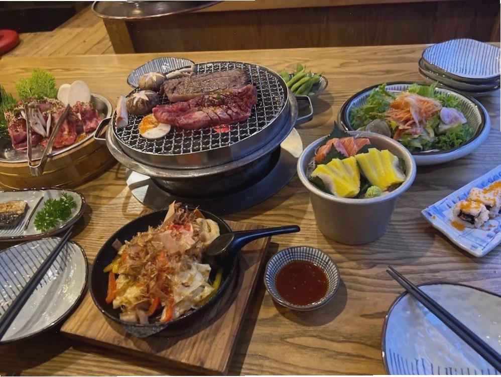 Nhà hàng Shogun Lotte Liễu Giai với phong cách nướng đường phố Nhật Bản