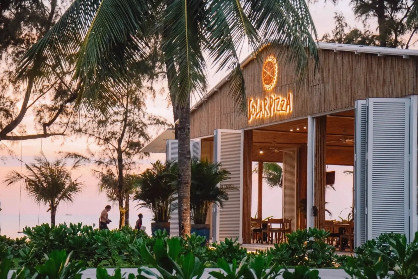 Nhà hàng Solar Pizza phục vụ hải sản tươi