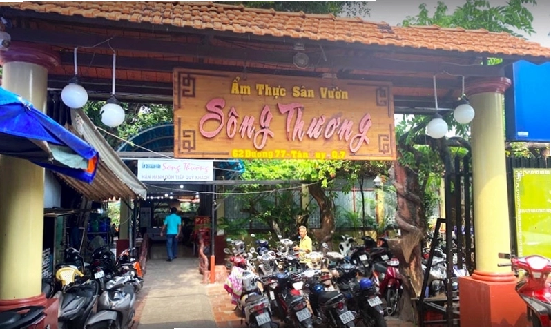 Nhà hàng Sông Thương với ẩm thực Việt Nam và view sông đẹp