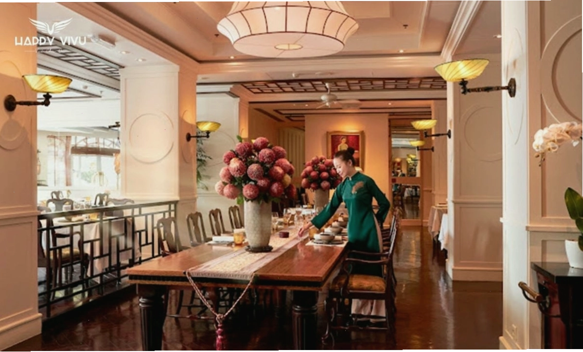 Nhà hàng Spice Garden với các món ăn Việt Nam tại Sofitel Legend Metropole Hà Nội