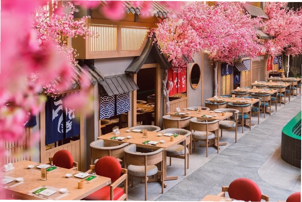 Nhà hàng Sushi Tei Sài Gòn với không gian hiện đại và ấm cúng