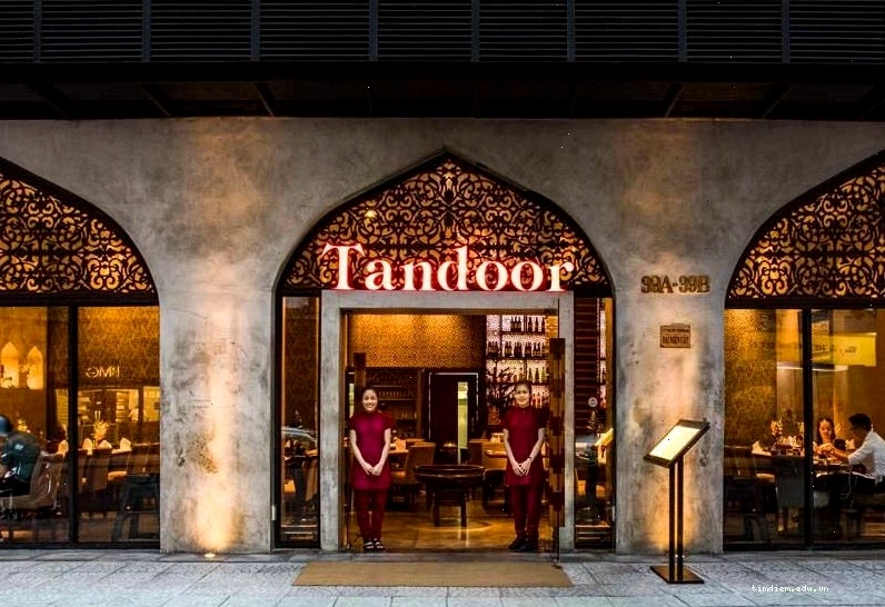 Nhà hàng Tandoor Vietnam với không gian sang trọng và đẳng cấp