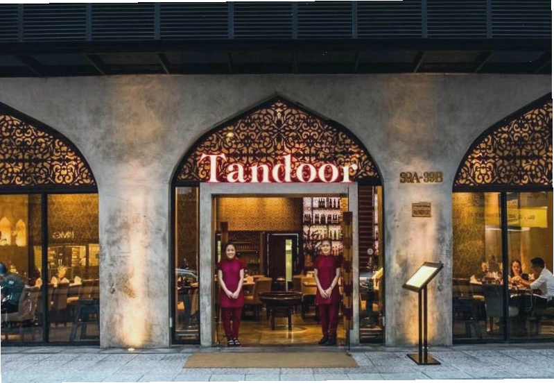 Nhà hàng Tandoor Vietnam với phong cách phục vụ chuyên nghiệp và không gian thanh lịch
