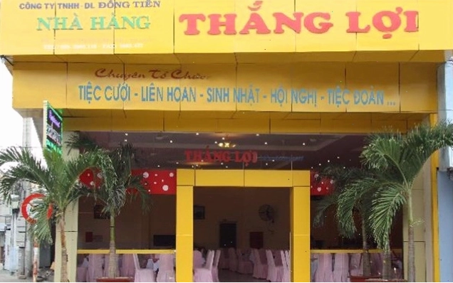 Nhà hàng Thắng Lợi với không gian sang trọng và các món ăn hấp dẫn
