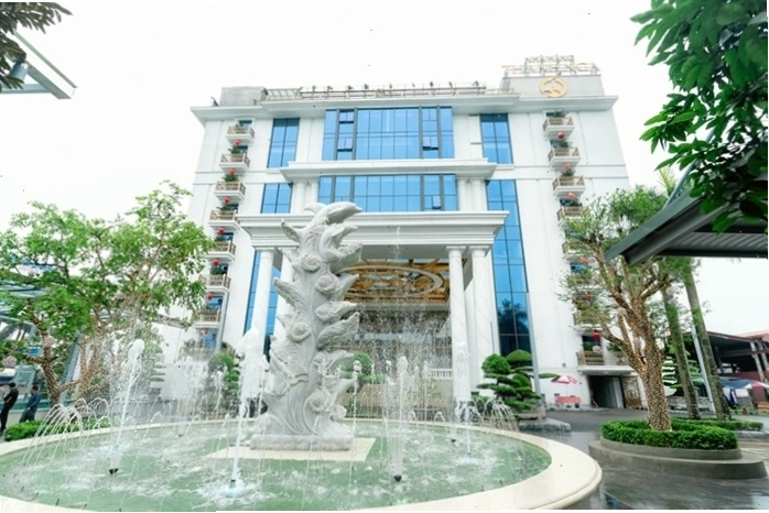 Nhà hàng Thanh Nga Ninh Bình với mặt tiền ấn tượng