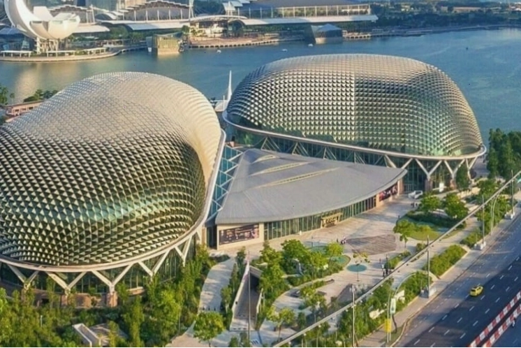 Nhà hát Esplanade, công trình kiến trúc nổi bật gần Merlion Park