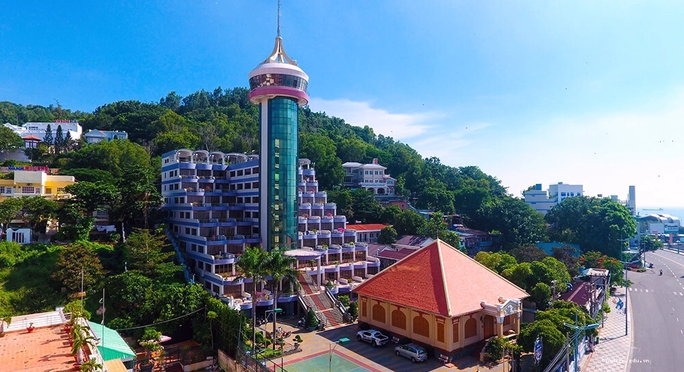 Nhà khách Hoa Tiêu Vũng Tàu với vị trí trung tâm thành phố