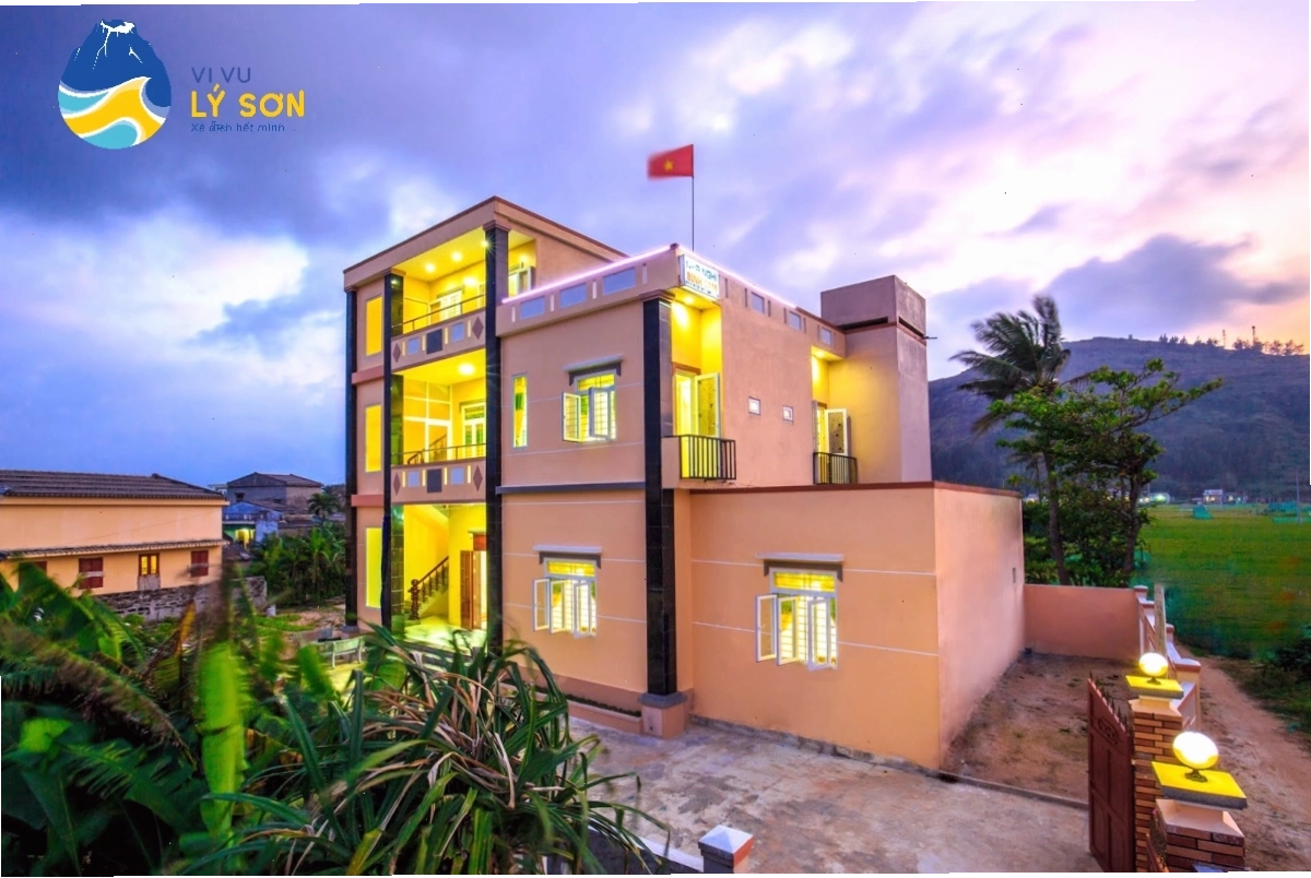 Nhà nghỉ Bình Tâm Lý Sơn với trang thiết bị đầy đủ