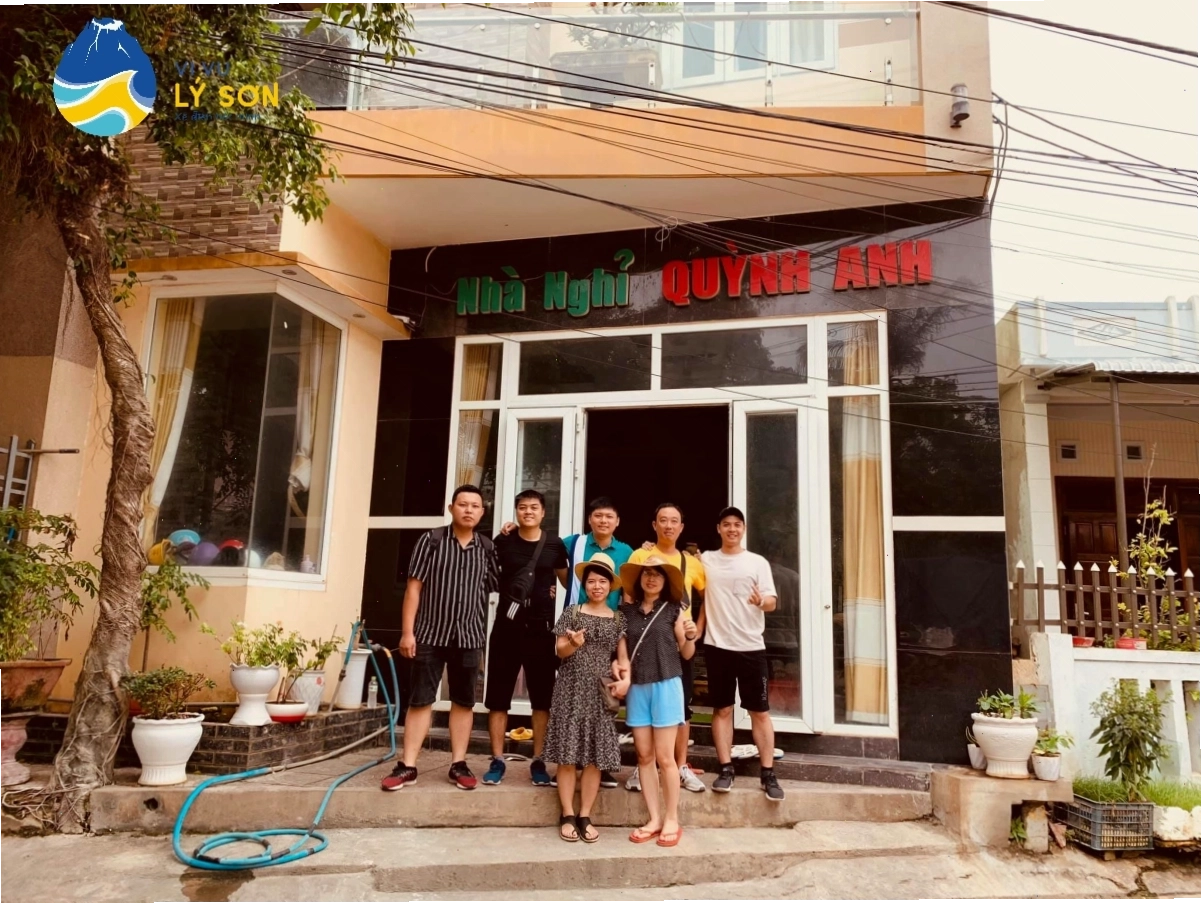 Nhà nghỉ Quỳnh Anh Lý Sơn sạch sẽ, tiện nghi
