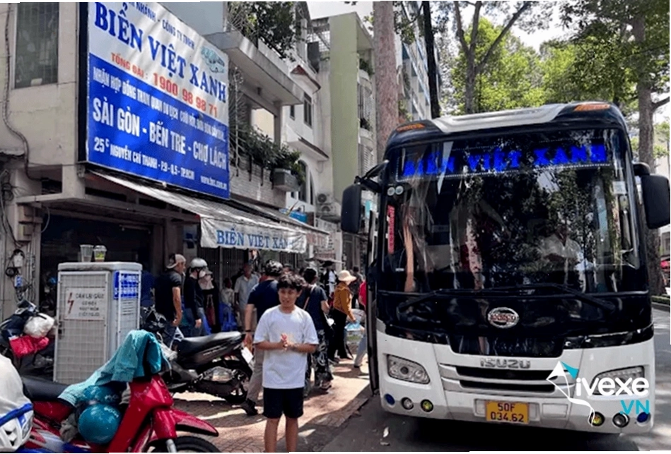 Nhà xe Biển Việt Xanh Sài Gòn đi Bến Tre uy tín