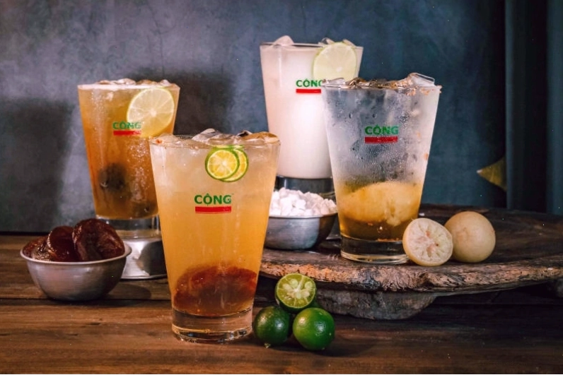 Nhiều góc decor độc đáo tại Cộng Cafe