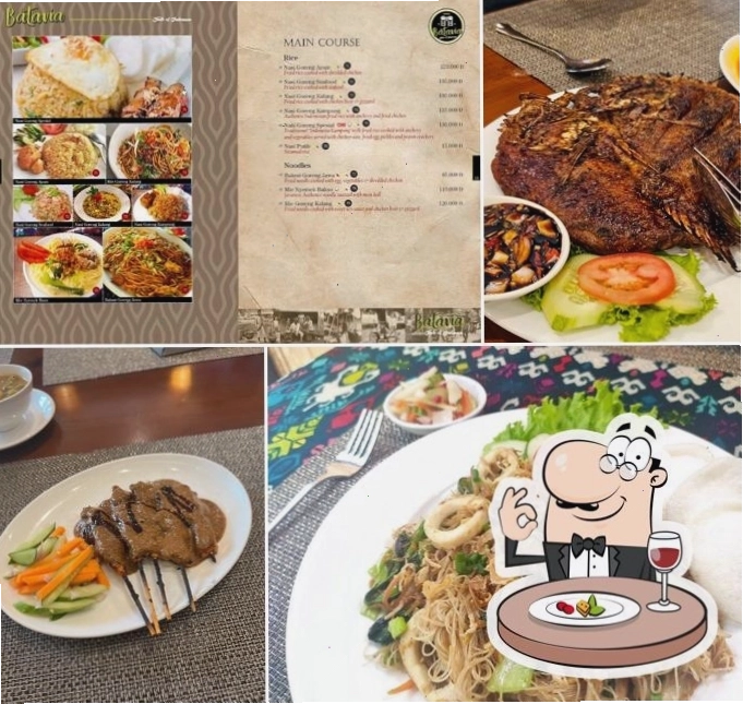 Nhiều món ăn đa dạng và hấp dẫn tại Batavia Halal Indonesian Restaurant & Cafe