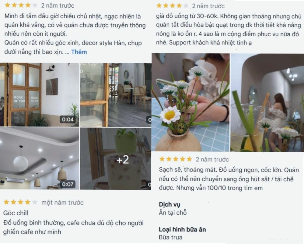 Nhiều thực khách đánh giá cao cách trang trí của For.Us