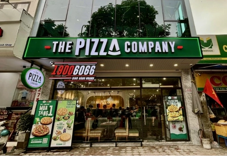 Những chiếc pizza hấp dẫn tại The Pizza Company