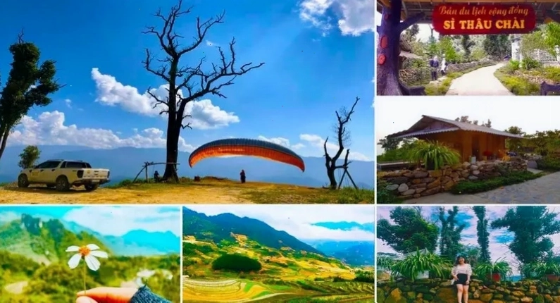 Những ngôi nhà trình tường độc đáo tại bản Sì Thâu Chải