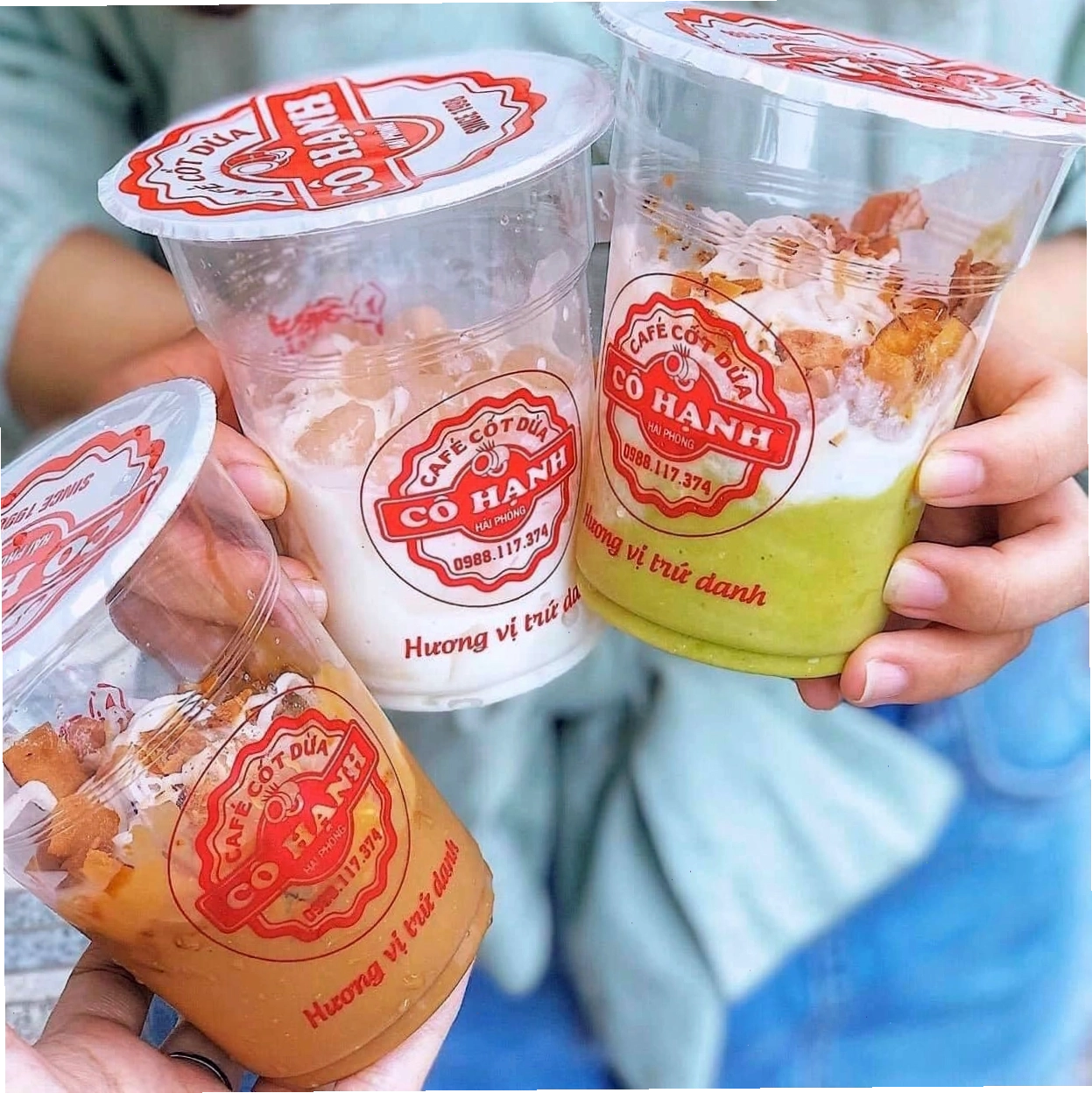 Những nguyên liệu tươi ngon làm nên món cafe cốt dừa