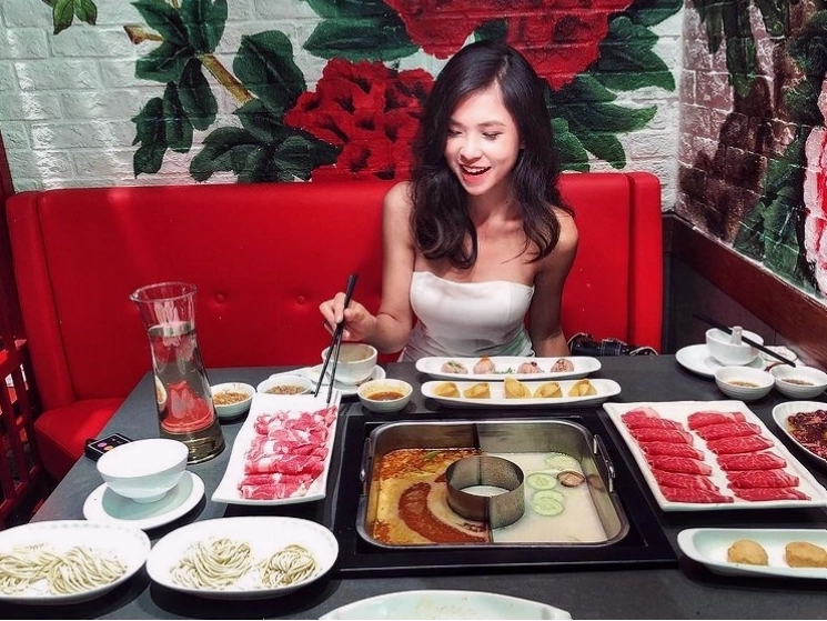 Nồi lẩu Hutong đang sôi