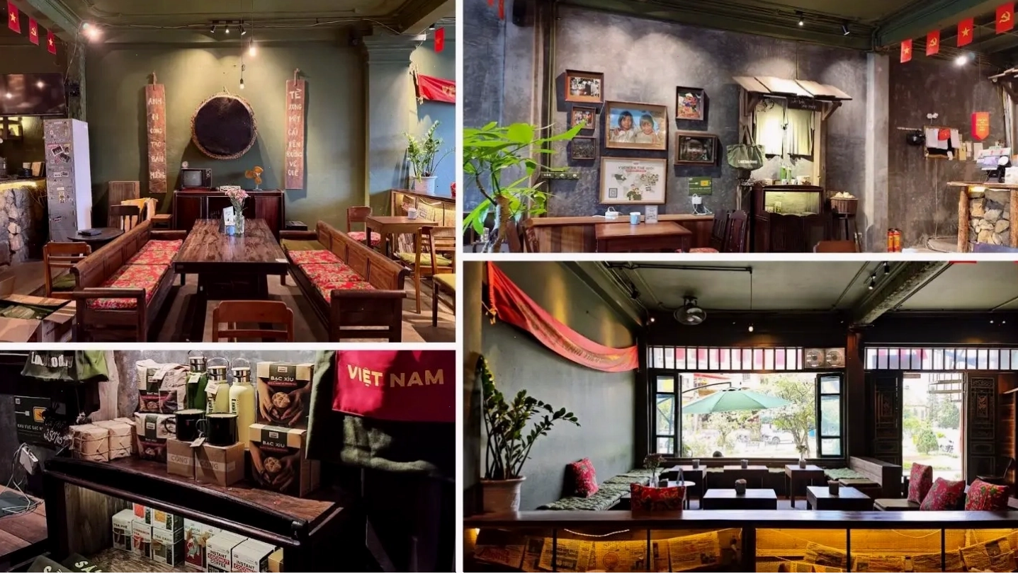 Nội thất Cộng Cà Phê Sapa