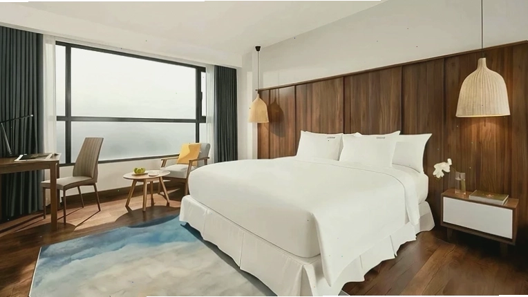 Nội thất phòng Deluxe King tại Vias Hotel Vũng Tàu