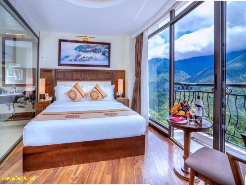 Nội thất phòng khách sạn Sapa