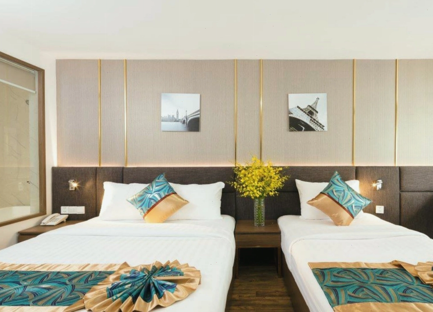 Nội thất phòng nghỉ hiện đại tại Sochi Hotel Nha Trang
