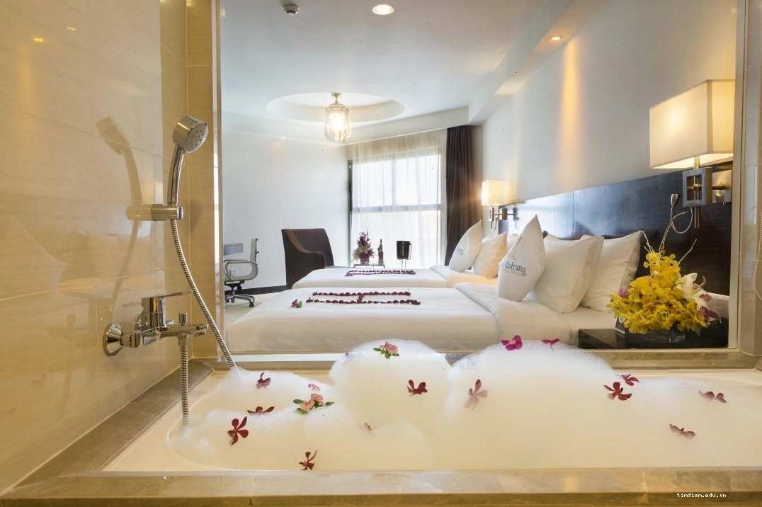 Nội thất phòng nghỉ tại Havana Nha Trang được trang bị hiện đại và sang trọng