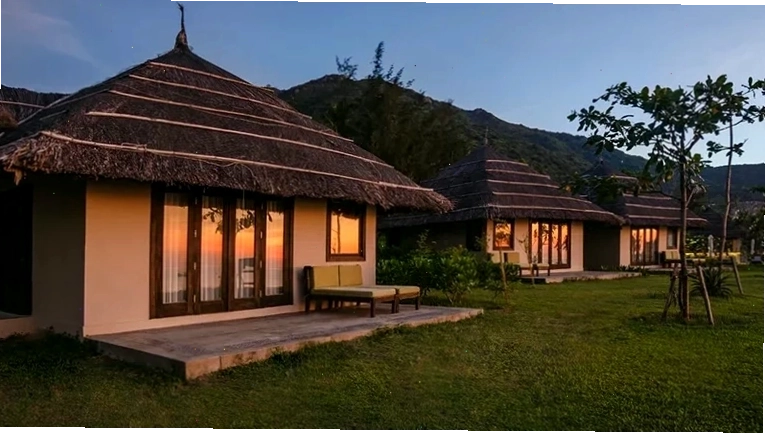Nội thất sang trọng của phòng Bungalow Beach Front