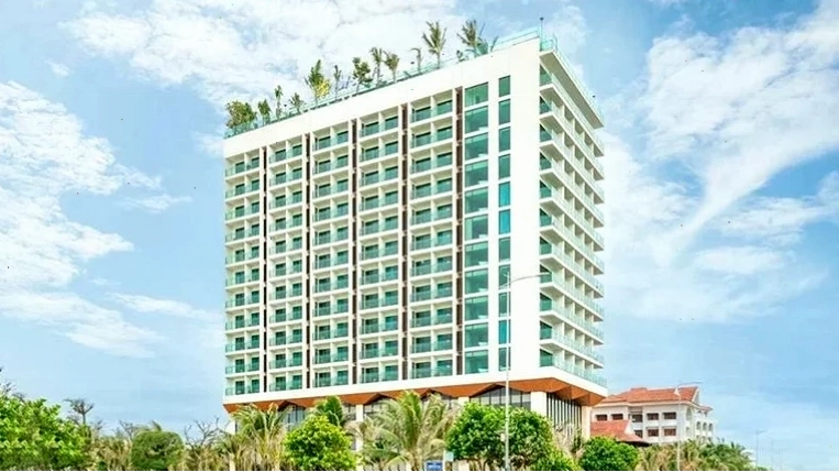 Nội thất sang trọng trong phòng khách sạn Sala Grand Tuy Hòa