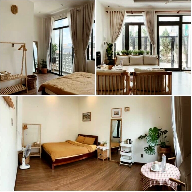 Nội thất tối giản, đồ decor tinh tế tại À Lê À Lê Homestay Đà Lạt