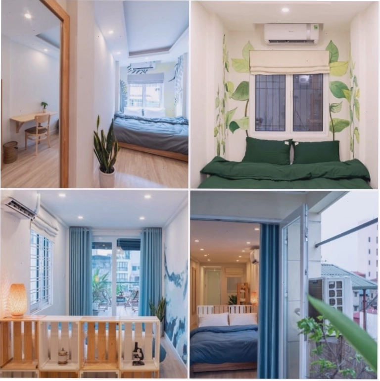 Nội thất tối giản và tiện nghi tại Graffiti House