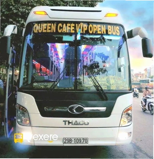 Nội thất xe Queen Cafe giường nằm