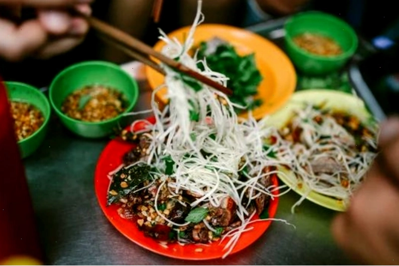 Nộm bò khô thanh mát