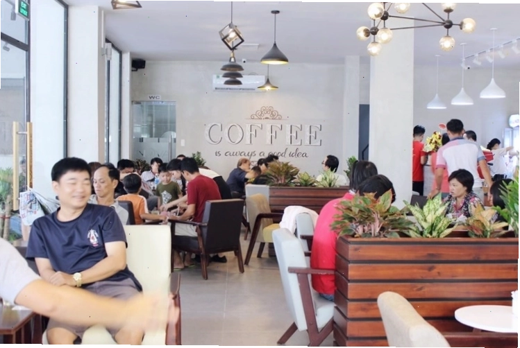 Nova Coffee với không gian đa dạng