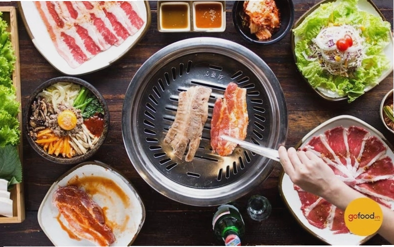 Nướng Hàn tại GoGi House Quận 7