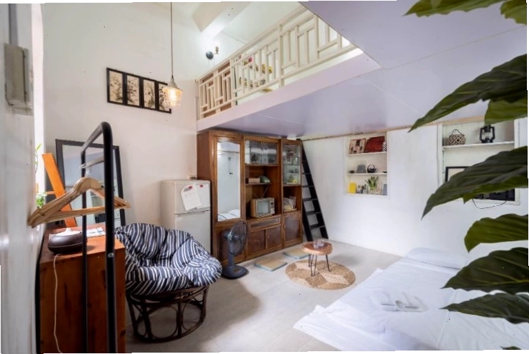 Nusmile's Family Homestay & Travel nằm trong con ngõ nhỏ yên tĩnh