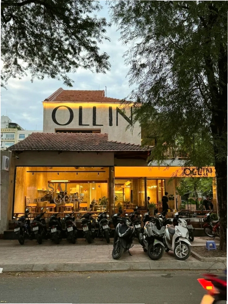 Ollin Cafe với không gian trẻ trung, năng động