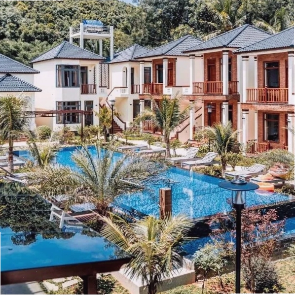 Palm Bay Resort Phu Quoc với hồ bơi ngoài trời