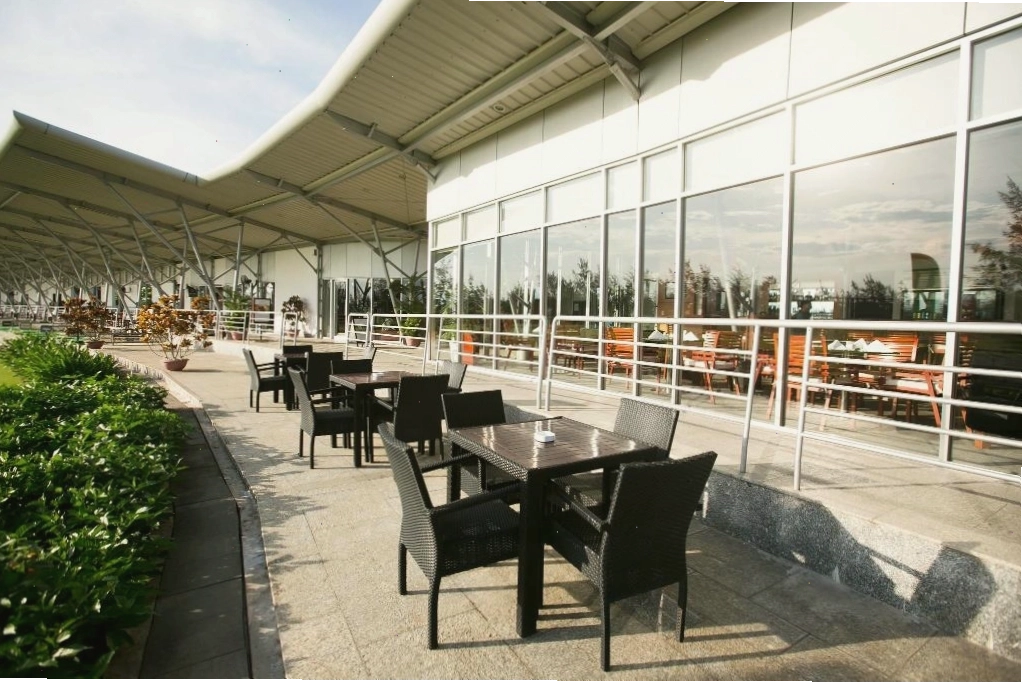 Phối cảnh tổng thể Montgomerie Links Hotel & Villas nhìn từ xa