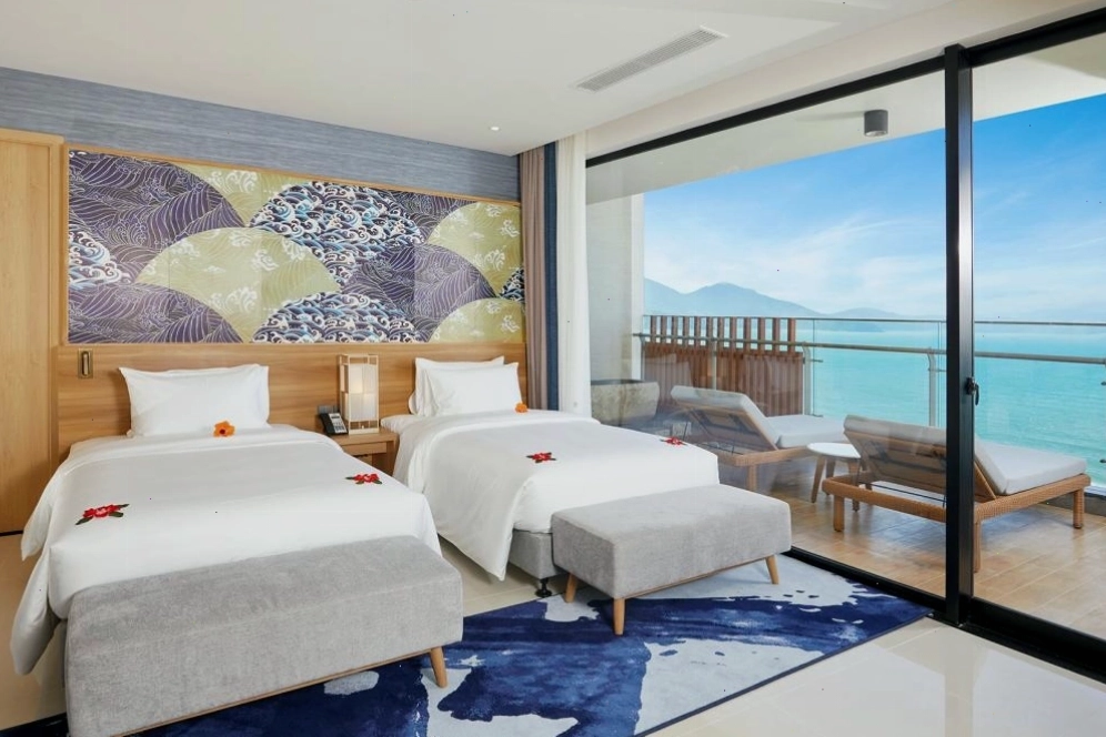 Phòng Ambassador Suite Ocean View tại Mikazuki Spa Đà Nẵng