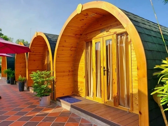 Phòng Bungalow ấm cúng tại Ruby Homestay Cần Giờ