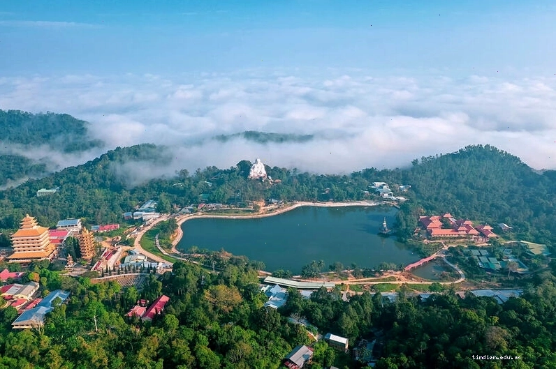 Phong cảnh hữu tình tại vùng Thất Sơn An Giang