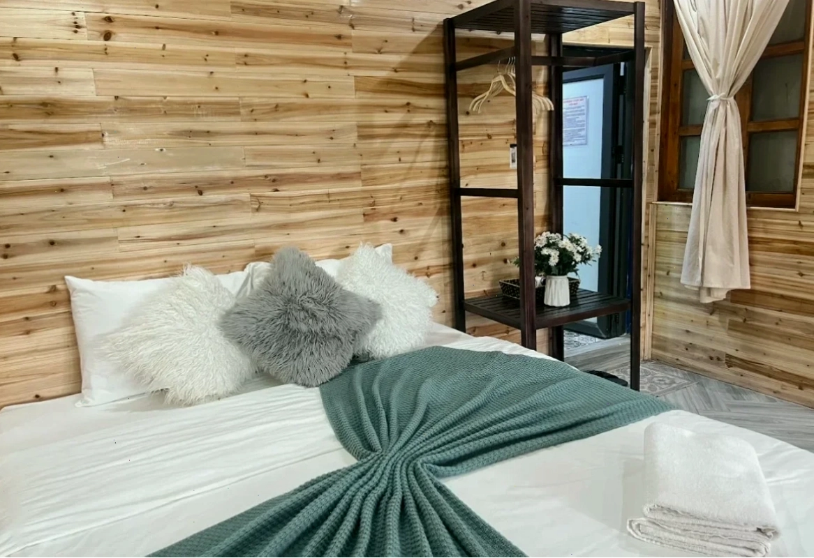 Phòng Cloud Suite Vườn Mây Homestay Sapa nhìn ra biển mây