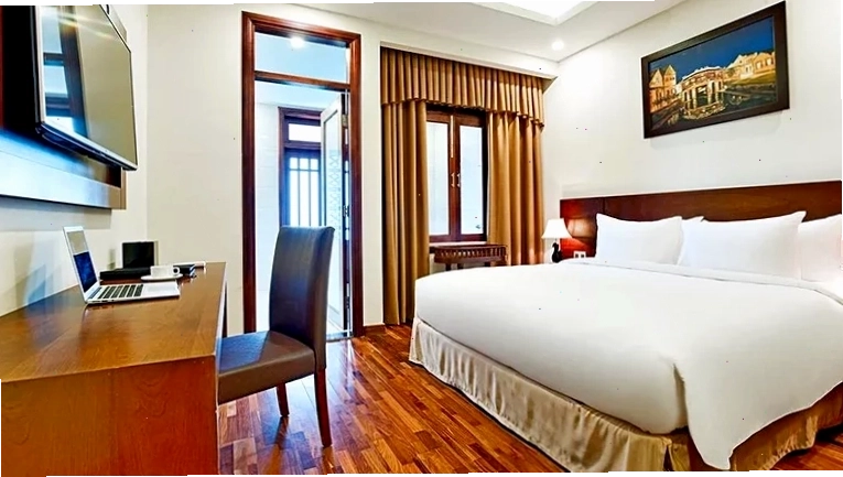 Phòng Deluxe Double với tầm nhìn đẹp