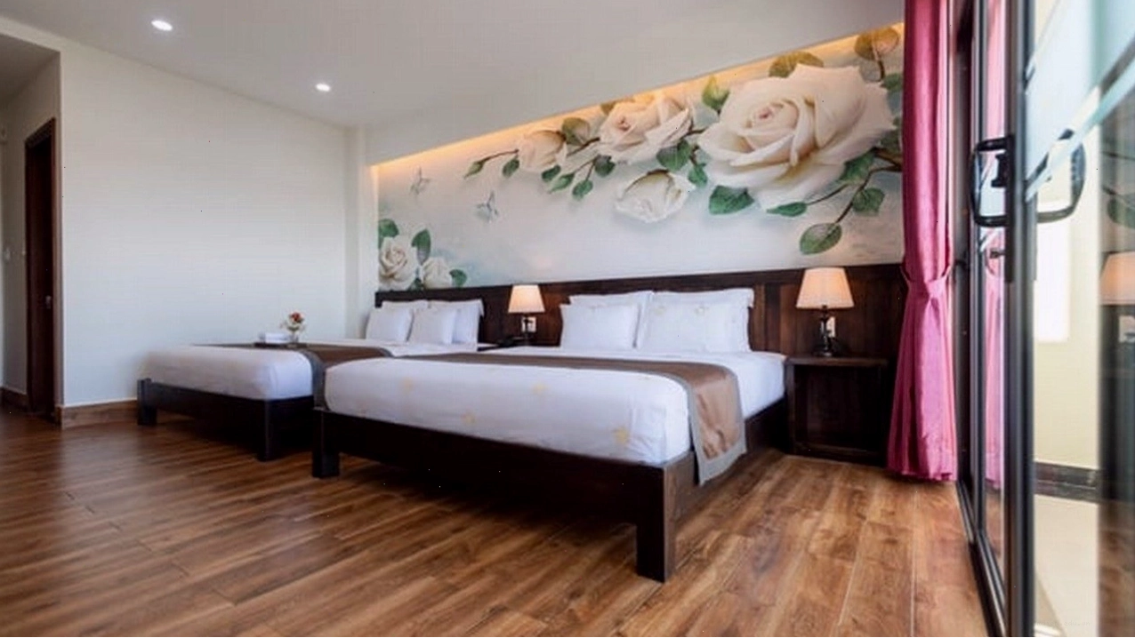 Phòng Deluxe Family phù hợp cho gia đình