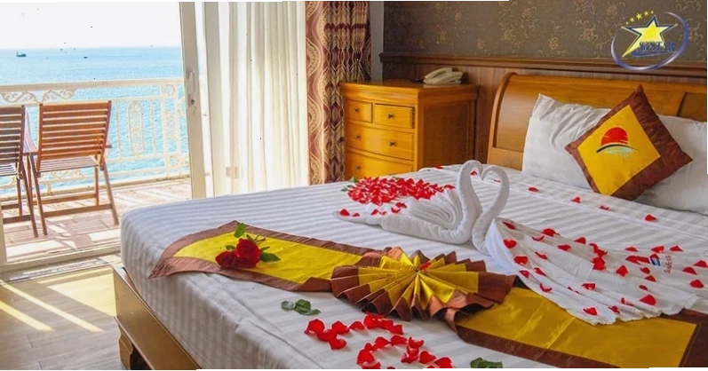 Phòng Deluxe hướng biển tại Sun Việt Resort Phú Quốc