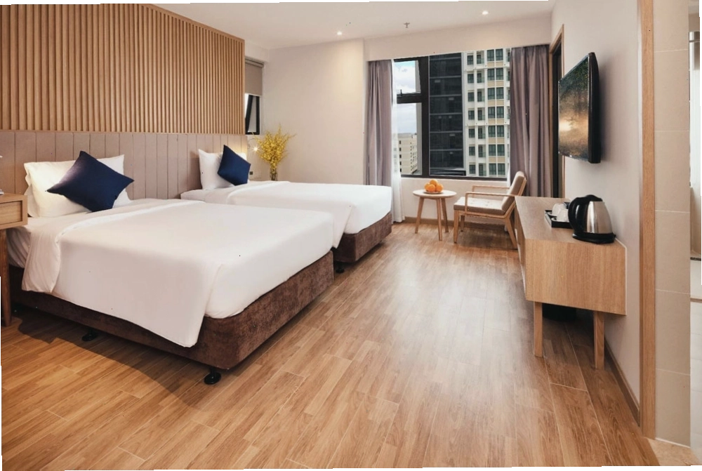 Phòng Deluxe Hướng Phố Có Ban Công tại Khách sạn Ventana Nha Trang