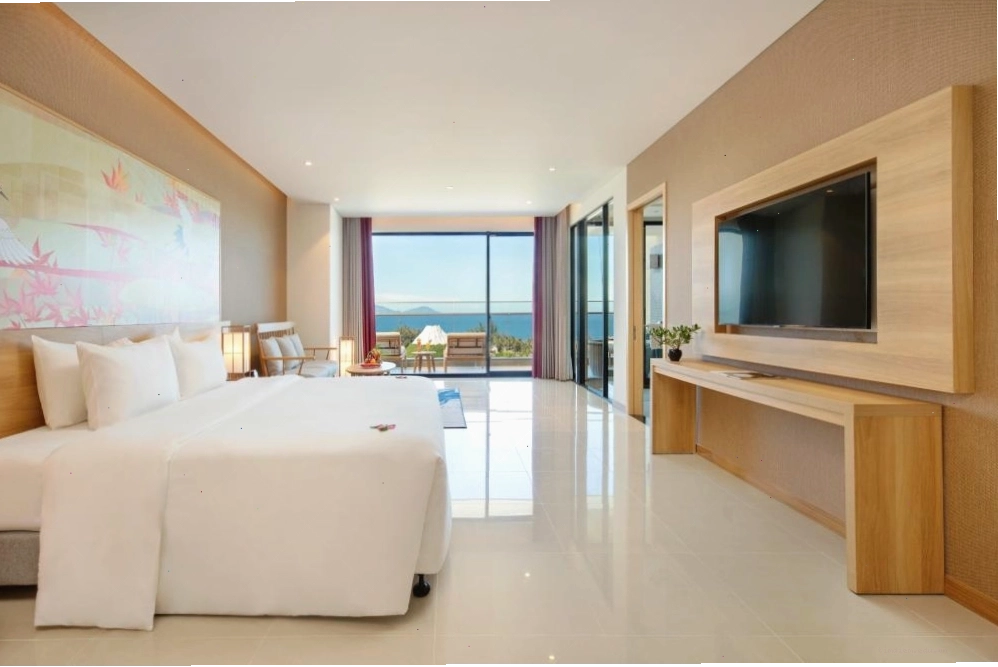 Phòng Deluxe Ocean View tại Mikazuki Spa Đà Nẵng