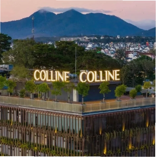 Phòng Deluxe tại Khách sạn Colline Đà Lạt với view đẹp