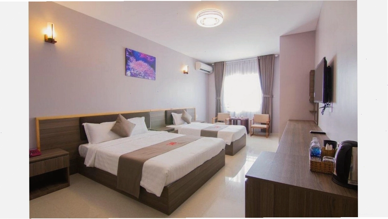 Phòng Deluxe Triple tại Khách sạn San Hô Vũng Tàu