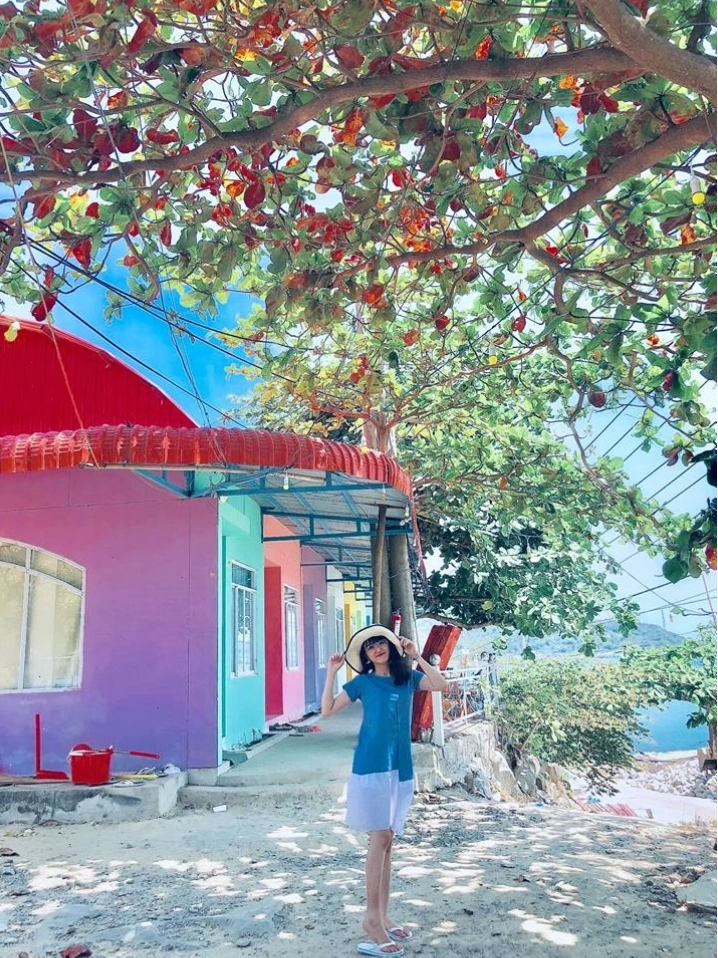 Phòng đôi rộng rãi tại Rái Cá Homestay Hòn Sơn
